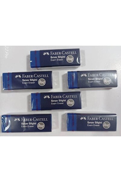Faber Castell Mavi Sınav Silgisi Büyük Boy Boy (6 adet)