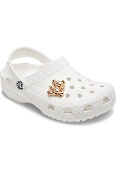 Crocs 10011085 Παπούτσια Jibbitz Στολίδι Παντόφλες Χρυσό αρκουδάκι