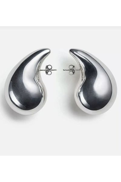ringbox Silver Color Brand Model Hailey Drop Earrings
