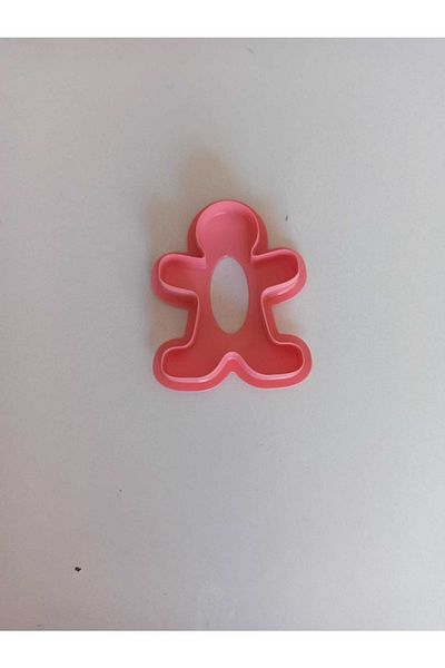 Tupperware Pink Man Cookie Mold