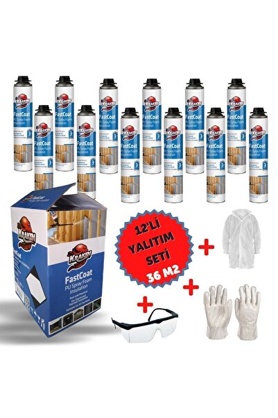 KRAKEN Poliüretan Isı Ve Ses Yalıtım Köpük 12 Adetx930gr Tabancasız