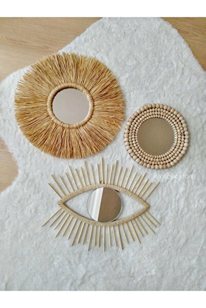 BOHEM Rafya Ayna , Dresuar Ayna, Yuvarlak Ayna