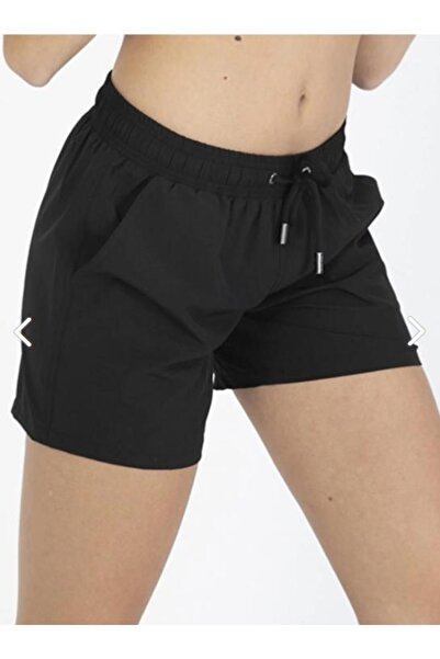 Miami Beach Kadın Iki Yan Cepli Orta Boy Hızlı Kuruyan Mayo Deniz Şortu 813