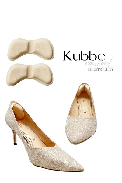 kubbe Ten Rengi Ayakkabı Vurma Önleyici Yapışkanlı Topuk Süngeri Topuk Yastık Pedi