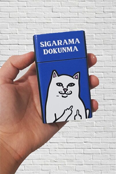 SARANG Sigarama Dokunma Mavi Standart Sigara Tabakası Kutusu