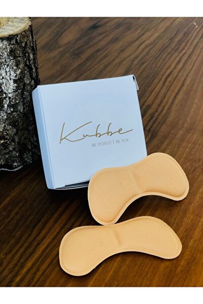 kubbe Ten Rengi Ayakkabı Vurma Önleyici Yapışkanlı Topuk Süngeri Topuk Yastık Pedi