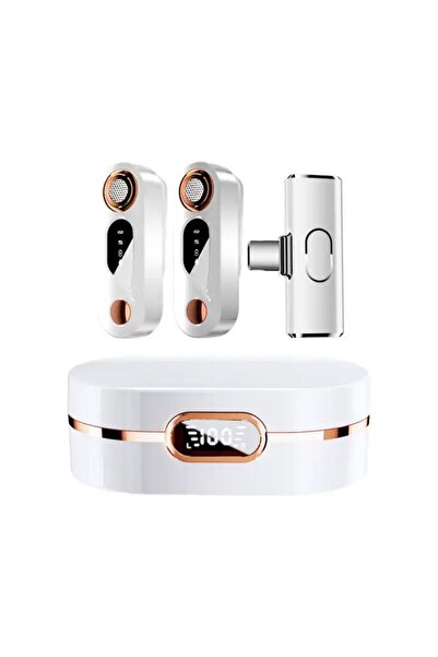 Coverzone Yaka Mikrofonu Kablosuz Iphone 15 Serisi Ve Android Type-c Galaxy S23 S24 Uyumlu S36