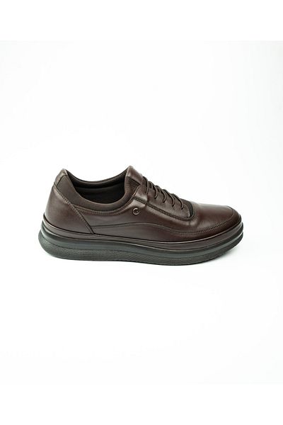 JAMES FRANCO Men's Casual Leather Shoes - 6060 Brown