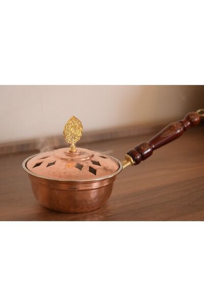 AHCAHOME Bakır Tütsülük&buhurdanlık&sosluk Tavası
