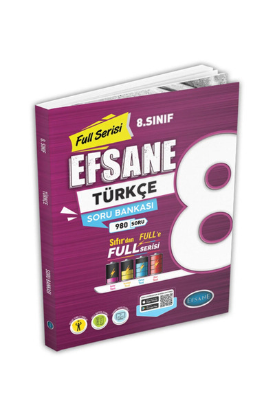 Efsane Yayınları 8.Sınıf Efsane Full Serisi Türkçe Soru Bankası ( Yeni Nesil ...