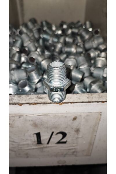 1/2'' Galvaniz Nipel (30 LU PAKET)