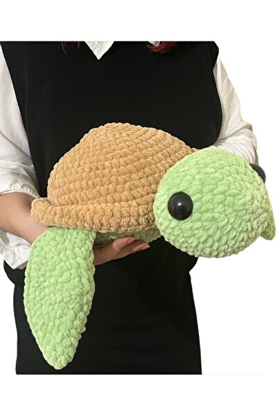 AYBÜK ÖRGÜ Dev Kaplumbağa Peluş Oyuncak