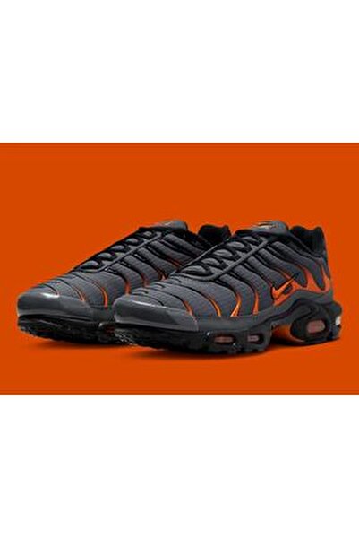 nike air max plus team orange iron grey