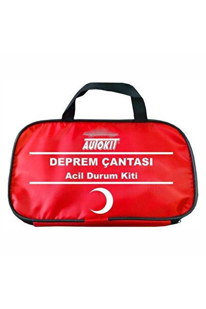 Autokit DEPREM ÇANTASI ACİL DURUM KİTİ