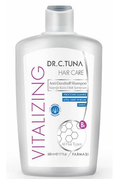 Farmasi DR. C. TUNA Vitalizing - 500 ml Shampoo Effective Against Dandruff