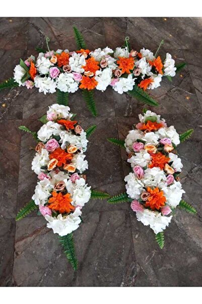 GÜRCANLAR ÇİÇEK Pembe Tag Çiçeği 1 Adet 1 Metre Ve 2 Adet 80 Cm Tag/masa Çiçe...