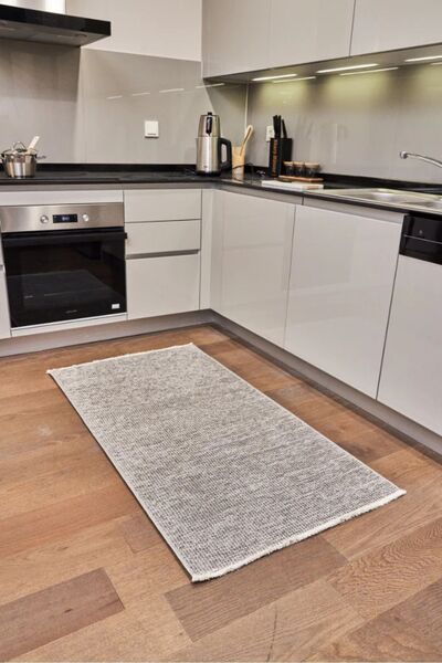 Apex PANDORA 2414 AÇIK GRİ DEKORATİF MAKİNE HALISI