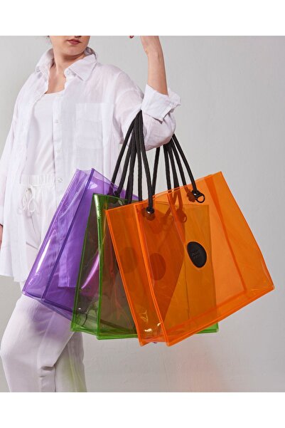 Funny Design Rainbow Beach Bag