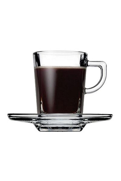 Paşabahçe Set of 6 Carre Espresso Cups