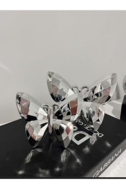 METALAY Dekoratif 2li Kelebek Obje