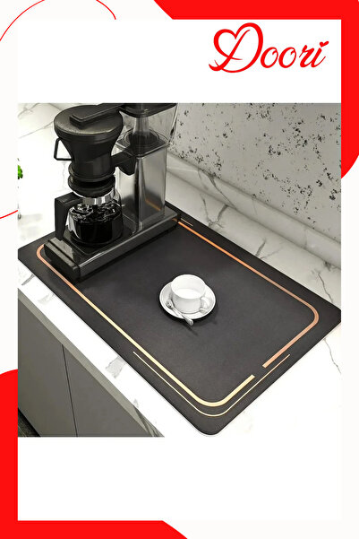 Doori Bulaşık matı esnek bulaşık selesi bulaşıklık tabak bardak kurutma bulaş...