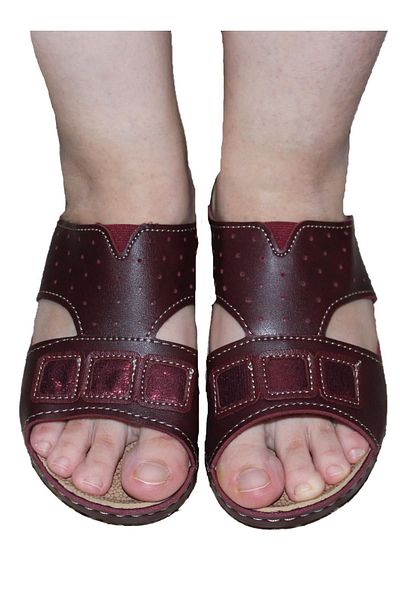 GEZER 12239 Women's Slippers Silicone Heel Spur Slippers