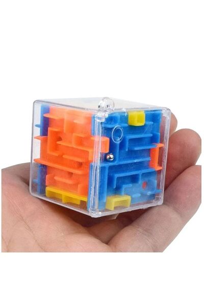Schulzz Multico Retro 3d Labirent 4 Cm Stres Zeka Küpü Oyuncağı