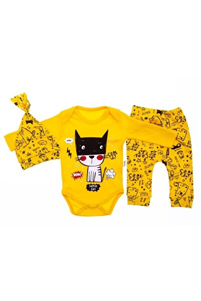 poli foni 3-9 Months Mixed Cat Badi Set