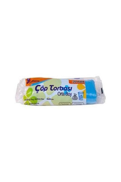 Canhome Medium Size Garbage Bags Garbage Bags 20 Pieces (10 Pcs)