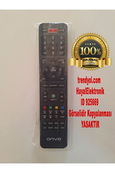 ONVO -saba-morio-sunny-nordmende (ORJNAL) Lcd Kumandası