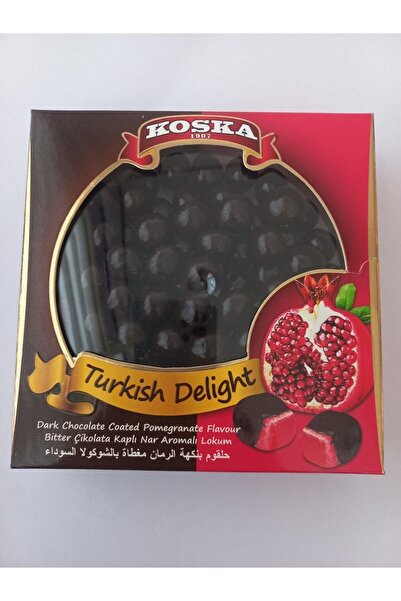 Koska 220 Gr Bitter Çikolatalı Nar Aronali Lokum