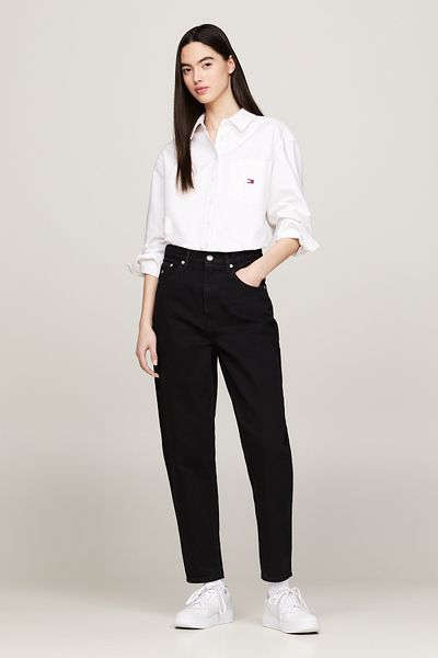 Tommy Hilfiger MOM JEANS UHR TPR NOS 6088 - Pantaloni de damă