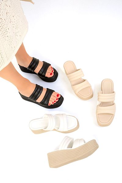 SOHO Women's Black Slippers 19328 - Comfortable and Stylish