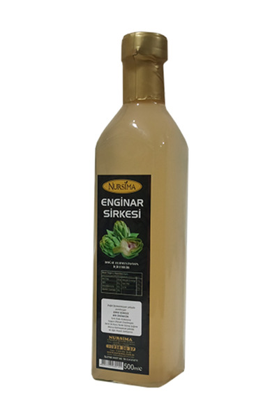 Nursima Detox Enginar Sirkesi – 500 ml | Doğal Fermantasyon Cam Ambalaj