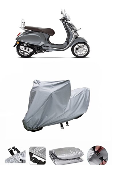 BODYGARD Vespa Primavera 150 Touring - مشمع دراجة نارية متوافق مع حقيبة الظهر