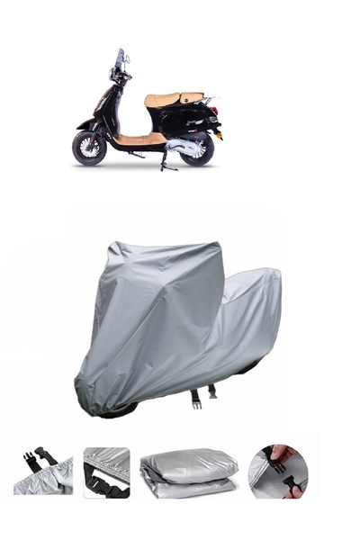 BODYGARD Falcon Cooper 125 EFI - Motorcycle Tarpaulin, Back Bag Compatible