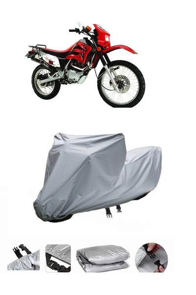 BODYGARD Lifan LF200GY-2 - مشمع دراجة نارية سميك للغاية وحقيبة خلفية مناسبة