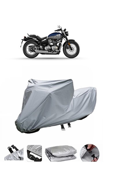 BODYGARD Bonneville Speed Master - مشمع دراجة نارية سميك للغاية وحقيبة خلفية