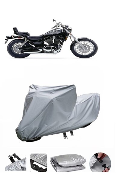 BODYGARD سوزوكي VL 1400 دخيل - مشمع دراجة نارية متوافق مع الحقيبة الخلفية