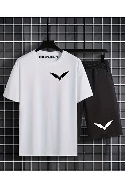 x-compass life THSORT - نموذج متنوع مطبوع عليه أجنحة