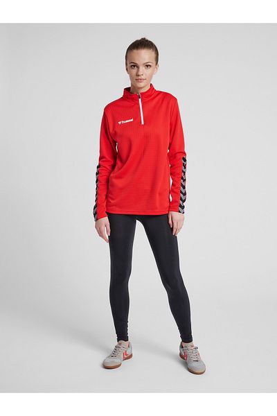 hummel hmlAUTHENTIC HALF ZIP SWEATSHIRT WOMEN