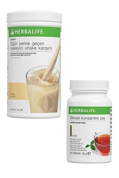 Herbalife Ekonomik Başlangıç Tanışma Seti 1 Vanilyalı Shake 1 Klasik Çay