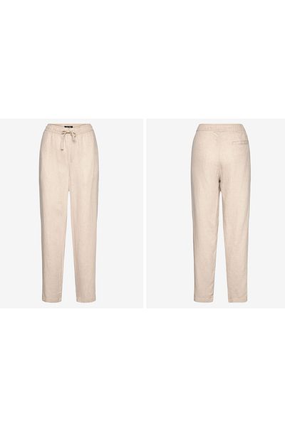 Only & Sons ONSSINUS LOOSE VISC LIN 0075 PNT Men's Linen Trousers