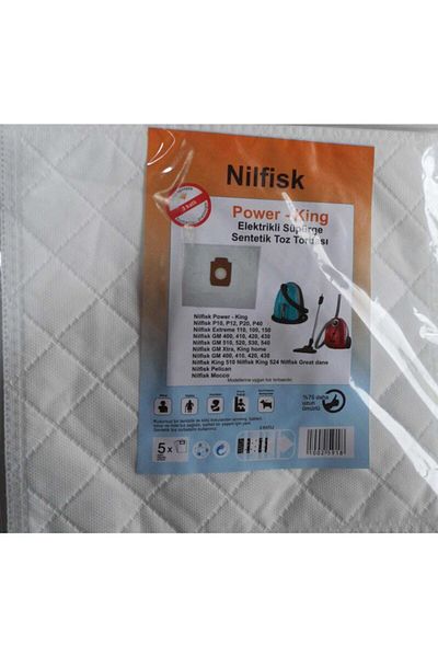 Nilfisk كينج باور - كيس مكنسة كهربائية (10 قطع)