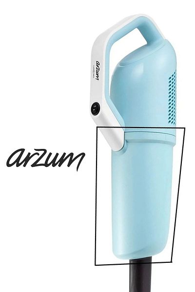 optream Arzum Ar4087 - Gırgır 2-in-1 Vertical Vacuum Cleaner Compatible Dust Container