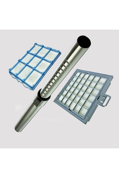 Marketto Siemens Vs 08g 2511 - Vacuum Cleaner Pipe Hepa Filter Set