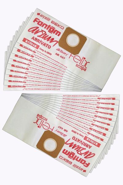 optream فانتوم ماستر WD 2750 - 20 كيس غبار ورقي للمكنسة الكهربائية