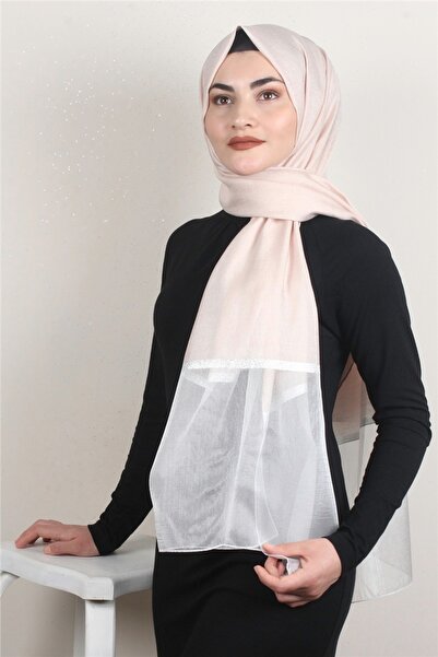PİRAMİT Elenora Şal 1905-28 Toz Pembe