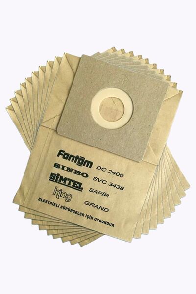 optream Sinbo Svc 3431 - 10 Συμβατά χαρτιά για σακούλες σκόνης