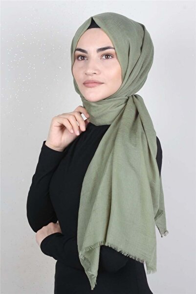 Eşarppark Comfort Pamuk Şal 2722-41 Haki